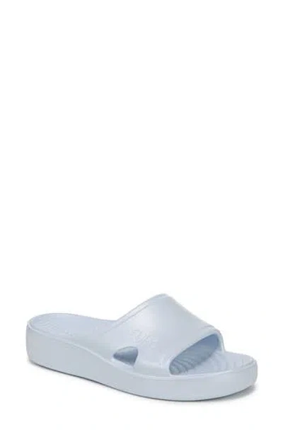 Ryka Rykä Soothe Slide Sandal In Blue