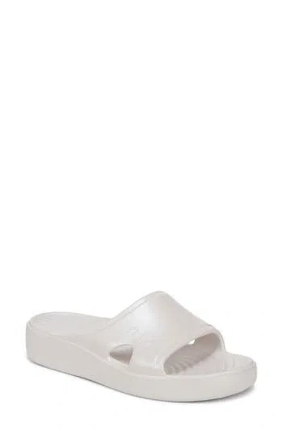 Ryka Rykä Soothe Slide Sandal In White