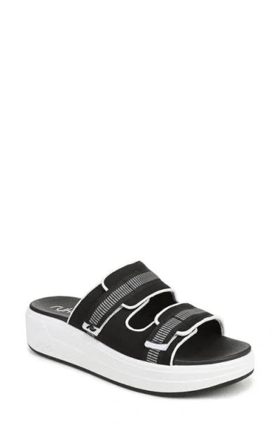 Ryka Viv Platform Sandal In Black