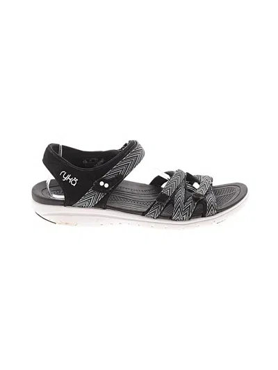 Pre-owned Ryka Sandals In Black