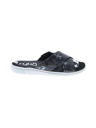 Pre-owned Ryka Sandals In Black