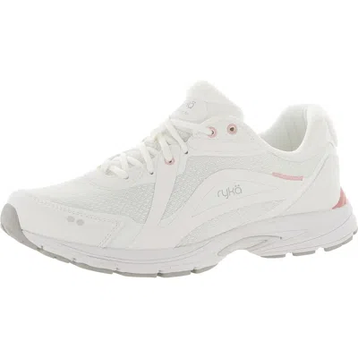 Ryka Sky Walk Fit Womens Fitness Workout Walking Shoes In White