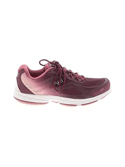 Pre-owned Ryka Sneakers In Burgundy