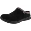 Ryka Stellar Womens Embroidered Faux Fur Slip-on Sneakers In Black