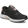 Ryka Summit Trail Womens Fitness Workout Running Shoes In Black