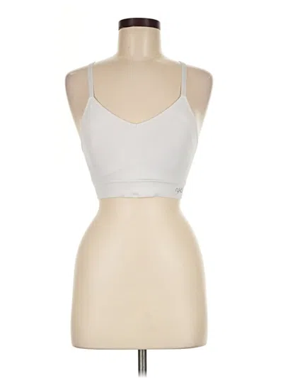 Pre-owned Ryka Tank Top Silver Halter Neckline Tops