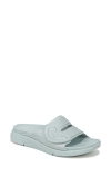 Ryka Tao Recovery Womens Satin Lightweight Slide Sandals In Seafoam Green