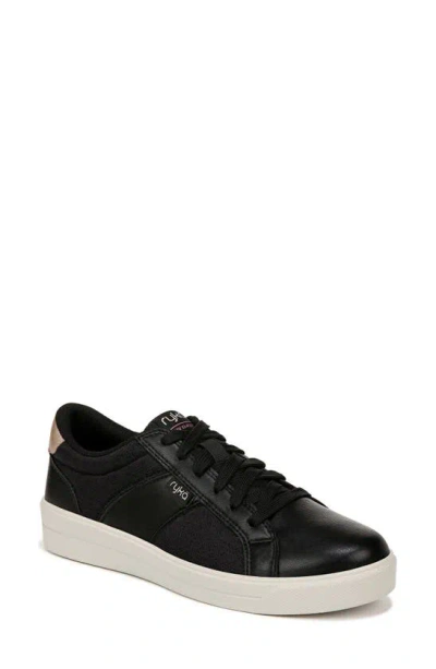 Ryka Viv Classic Low Top Sneaker In Black Lace