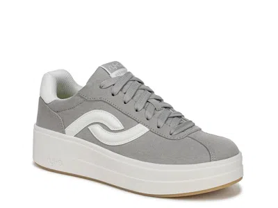 Ryka Viv Max Platform Sneaker In Gray
