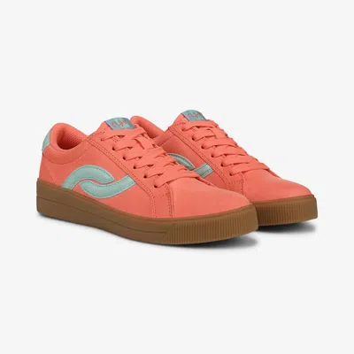 RYKA VIV NEXT J4745F1800 SNEAKERS WOMEN'S CORAL LEATHER LIFESTYLE SHOES DWA1554