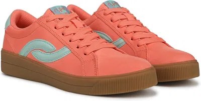 Ryka Viv Next J4745f1800 Sneakers Womens Coral Mint Lace Up Shoes Dwa1387 In Orange