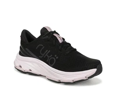 Ryka Wide Width Devotion X Max Rs Sneaker In Black