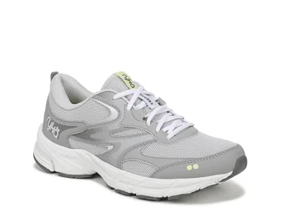 Ryka Wide Width Invoke 2 Walking Sneaker In Gray