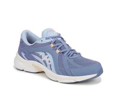 Ryka Wide Width Skylift Walking Shoe In Blue