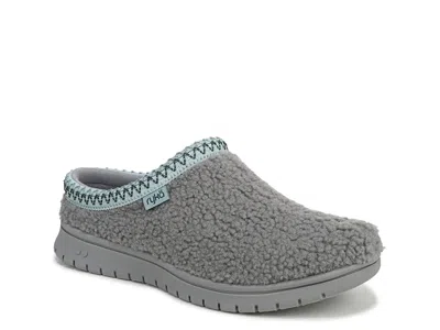 Ryka Wide Width Stellar Cozy Mule In Gray