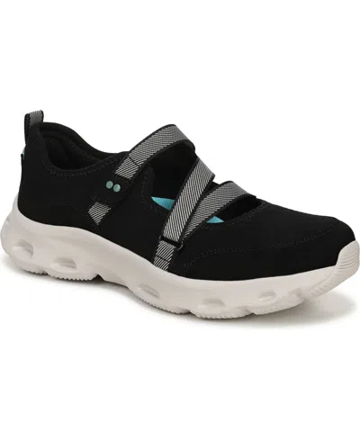 Ryka Women's Activfoam Mary Jane Walking Sneakers In Black