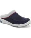Ryka Women's Arrow Mule Round Toe Slip On Shoes In Blue