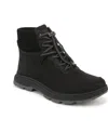 Ryka Brae 2 Womens Fax Leather Cold Weather Winter & Snow Boots In Black Faux Leather,fabric