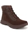 Ryka Women's Brunswick Water-resistant Booties In Chicory Brown Suede,faux Leather