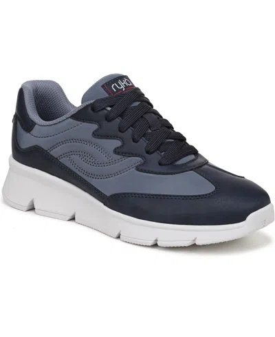 Ryka Women's Confident Lace Up Walking Sneakers