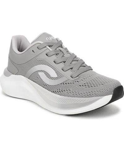Ryka Women's Convoy Lace-up Walking Sneakers In Gray