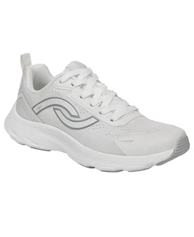 Ryka Women's Devine Walking Lace-up Sneakers In White