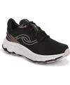 Ryka Women's Devotion Lace-up Walking Sneakers In Black