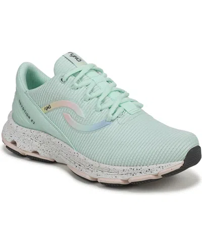 Ryka Women's Devotion X 2 Walking Sneakers In Blue