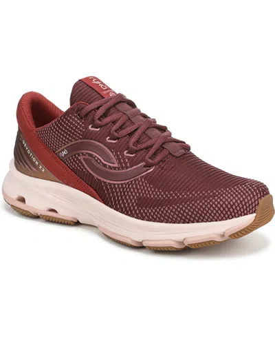 Ryka Women's Devotion X 2 Walking Sneakers In Red