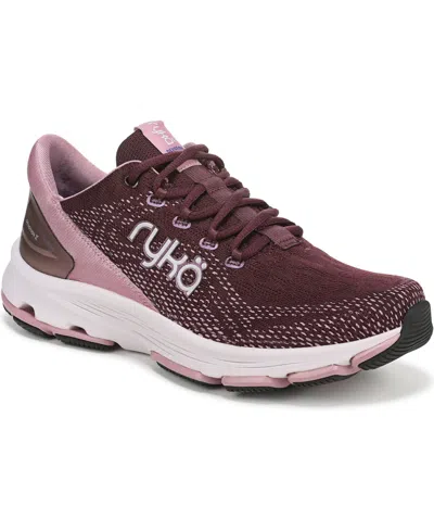 RYKA WOMEN'S DEVOTION X LACE UP WALKING SNEAKERS