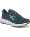 Ryka Rykä Devotion X Walking Sneaker In Green
