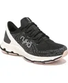 Ryka Women's Devotion X Lace Up Walking Sneakers In Black
