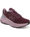 Ryka Devo X Max Womens Fitness Trainer Running & Training Shoes In Rich Purple Mesh Fabric