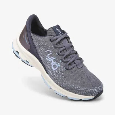 Ryka Women's Devotion X Walking Sneakers In Folk Blue In Gray