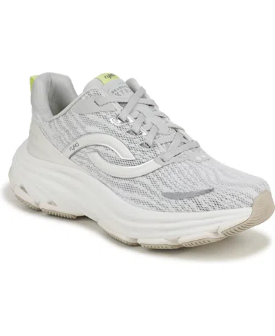 Ryka Women's Devotion Xtra Walking Lace-up Sneakers In Gray