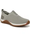 Ryka Women's Echo Knit Slip-on Sneakers In Abbey Green Knit Fabric