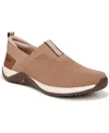 Ryka Women's Echo Knit Slip-on Sneakers In Brown Fabric