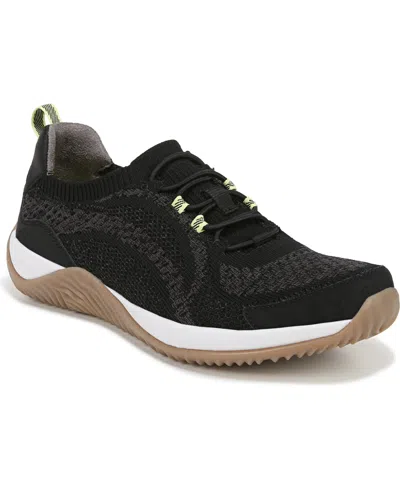 Ryka Women's Echo Sky Slip-on Sneakers In Black Fabric