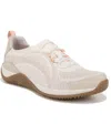 Ryka Echoskye Womens Knit Casual And Fashion Sneakers In White Fabric