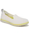 Ryka Women's Effortless Washable Slip On Shoes In White Alyssum Knit Fabric