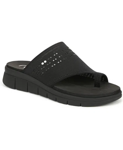 RYKA WOMEN'S ELEGANCE WASHABLE TOE LOOP SLIDE SANDALS