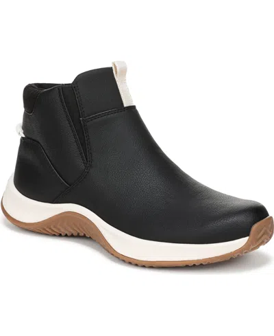 Ryka Women's Embrace Water Repellent Ankle Sneaker Booties In Black