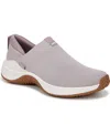 Ryka Women's Encore Knit Washable Slip On Sneakers In Purple Fog Knit Fabric