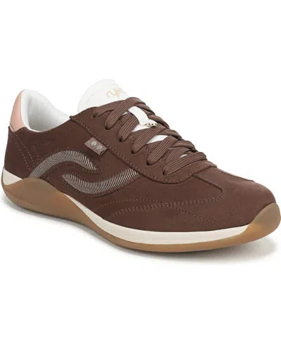 Ryka Women's Era Low Profile Lace Up Sneakers In Brown