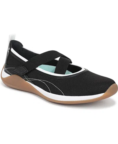Ryka Women's Era Mary Jane Flat Sneaker In Black