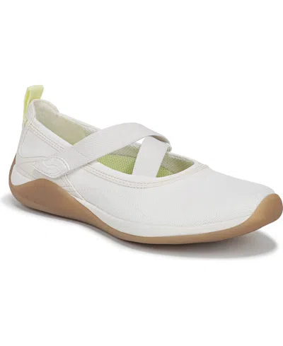 Ryka Women's Era Mary Jane Flat Sneaker In White
