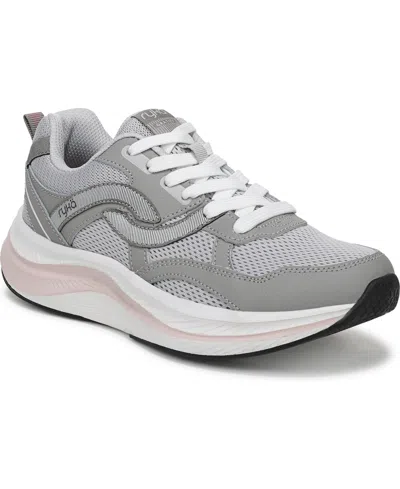 RYKA WOMEN'S GRATIFY WALKING LACE-UP SNEAKERS