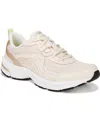 Ryka Women's Imagine Walking Lace Up Sneakers In Beige Gold Mesh,leather