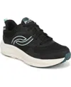 Ryka Women's Intent Lace Up Walking Sneakers In Black