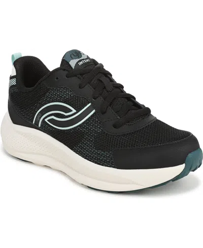 Ryka Women's Intent Lace Up Walking Sneakers In Black